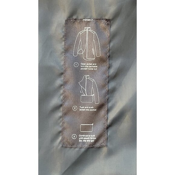 All in Motion Men’s Size XL Waterproof Rain Windbreaker Jacket Gray - Picture 6 of 15